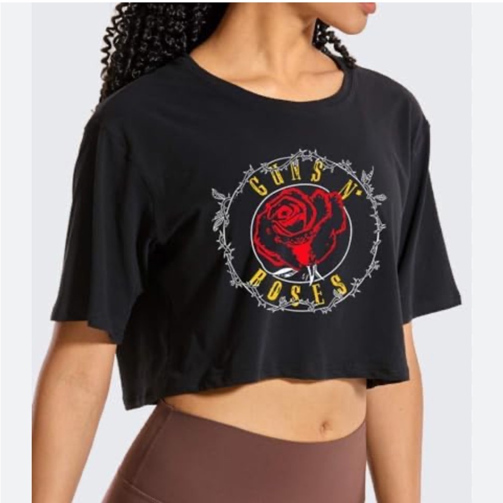 Guns N’ Roses women’s crop t-shirt